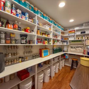 Massive Pantry with Sheving