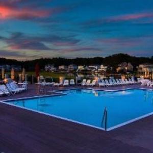 The Gorgeous Skies at Dusk at the Town Center Pool.  Photo Credit:  CCG&YC
