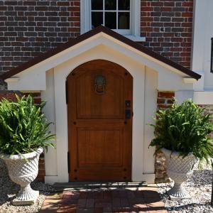Custom built English Basement entrance