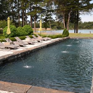 Pool fountain mode