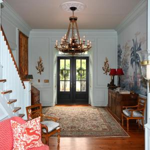 Foyer from rear entrance