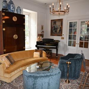 Parlor piano corner