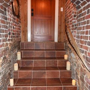 stairs to exterior basement entrance