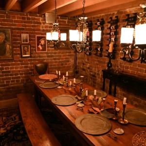 elegant setting for dining