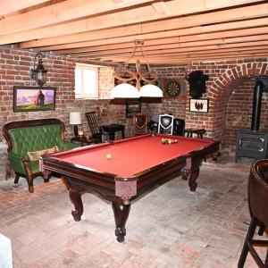 basement pub room