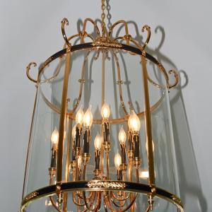 Elegant tower chandelier
