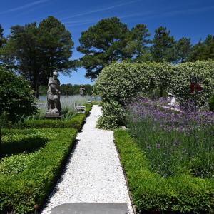 elegant garden walkways