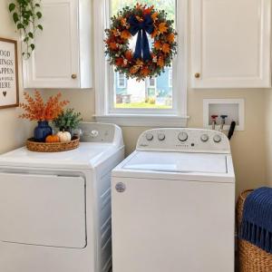 AI-generated laundry room level 1