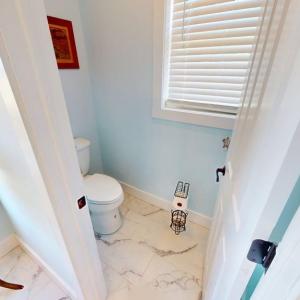 Primary suite water closet.