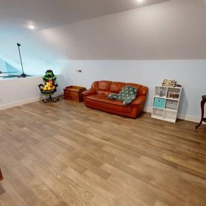Loft family room.