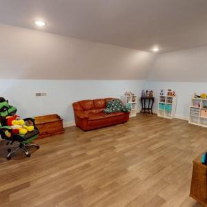 Loft family room.