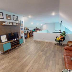 Loft family room.