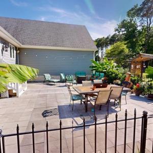 Rear patio