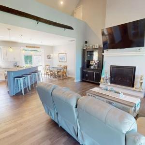 Open concept living.