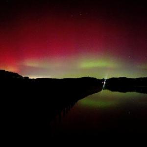 View on Northern Lights from community dock.