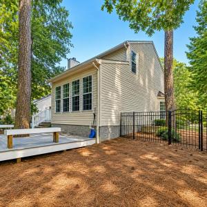 Fenced in Back Yard