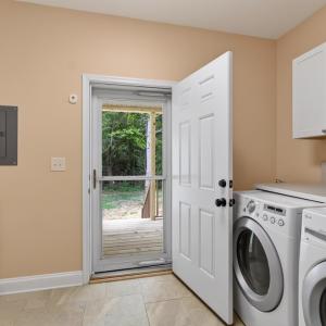Laundry Room with exterior Door