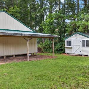 Small Shed and Pole barn