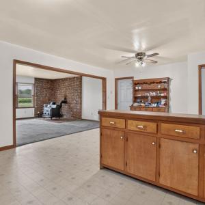 View from Kitchen to LivingRoom