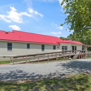 Handicap ramp to main house