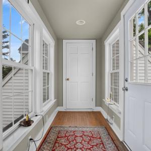 Breezeway , Second floor access to attic space over the garage