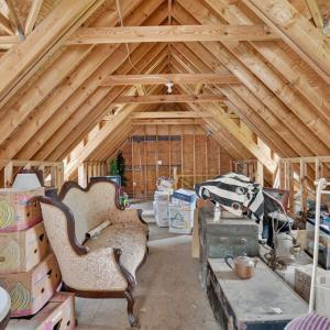 Storage over Garage, Plenty of space and electric to finish for additional space