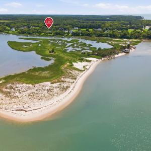 Chesapeake Bay leading into Plantation Creek