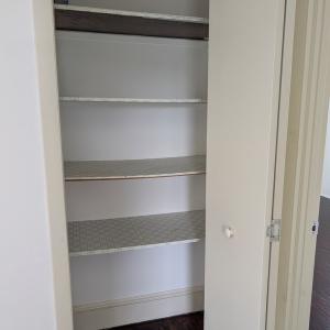 Linen closet, Linen closet in uptairs hallway