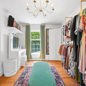 Upstairs Bonus Room , Could be bedroom currently used as closet