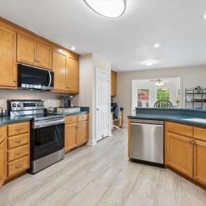 Large kitchen with lots of storage