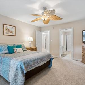 Primary Bedroom with direct access to screened porch