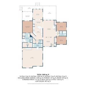 Main home floor plan