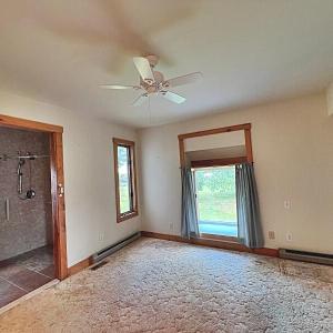 Bedroom with walk in shower Bathroom