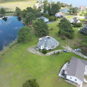 House with Pond Views