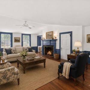 Living Room - Staged Virtually