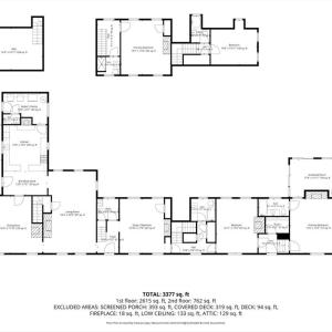 All Floor Plans - Main House