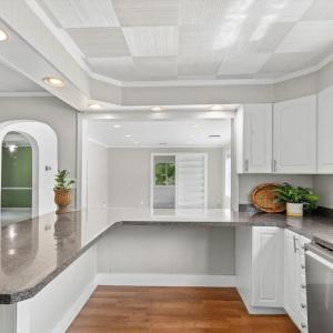Kitchen Open to Living Room