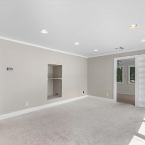Living Room with Recessed Lighting