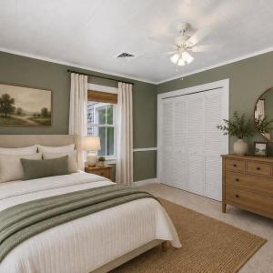 Bedroom - Staged Virtually
