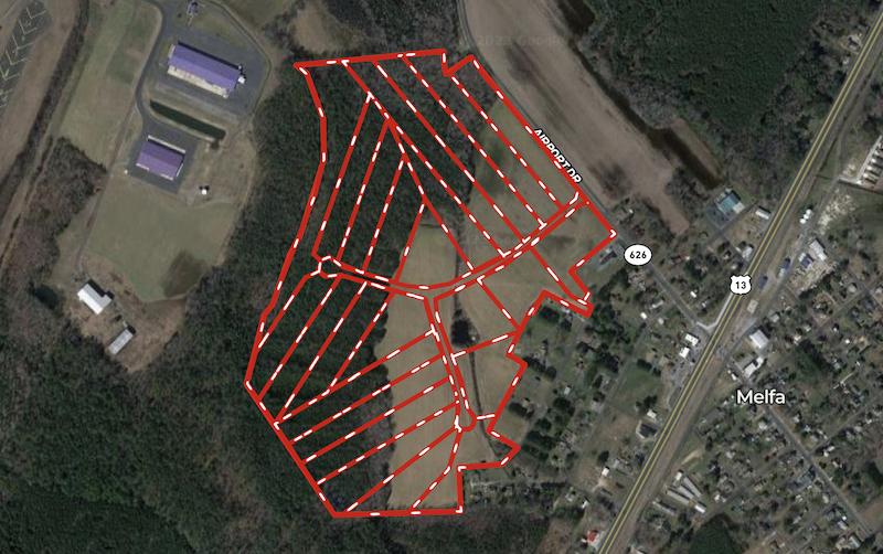 Melfa, VA 88.17 acres Land and Farms Realty