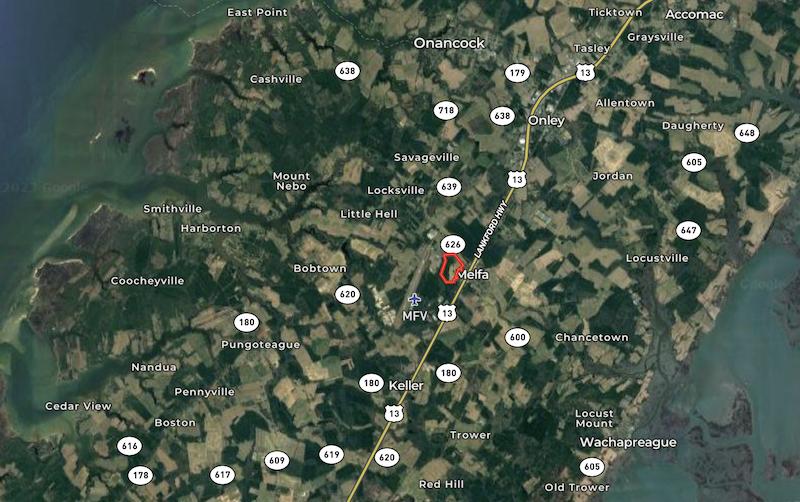 Melfa, VA 88.17 acres Land and Farms Realty