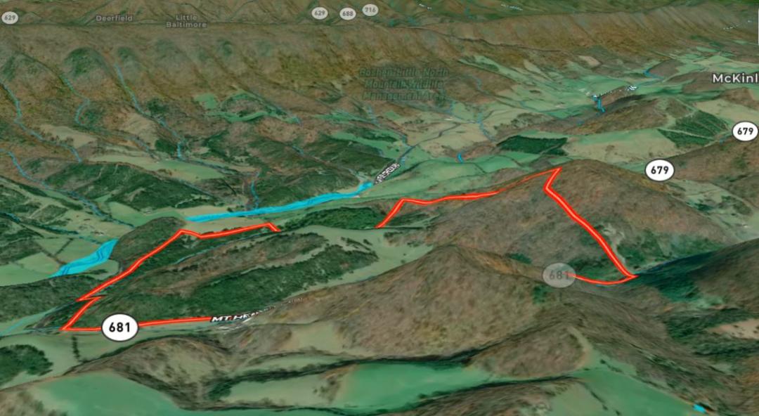 Middlebrook, VA 243.07 acres Land and Farms Realty