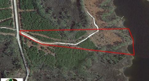 Photo of UNDER CONTRACT!  10.21 Acres of Waterfront Land For Sale in Hyde County NC!