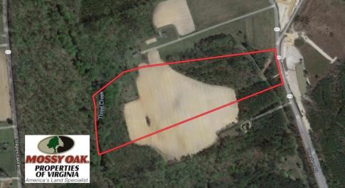 Photo of UNDER CONTRACT!  24 Acres of Creek Front Commercial Land For Sale in Greensville County VA!