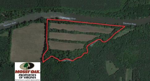Photo of SOLD!!  31 Acres of Riverfront Hunting Land For Sale in Halifax County VA!