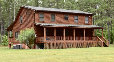 Photo of UNDER CONTRACT!  42.5 Acres of Hunting Land with Lodge For Sale in Brunswick County VA!