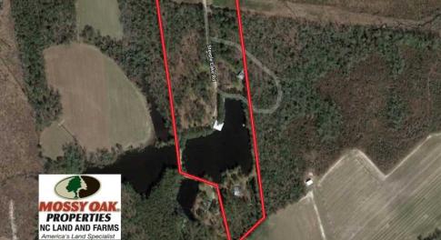 Photo of SOLD!  18.23 Acres of Recreational Land with Pond For Sale in Greene County NC!