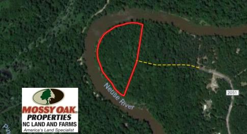 Photo of SOLD!  9.9 Acres of River Front Hunting Land For Sale in Wayne County NC!
