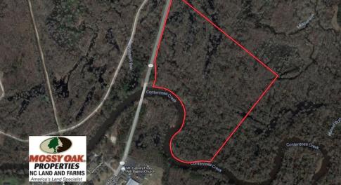 Photo of SOLD!  43.66 Acres of Creekfront Hunting Land For Sale in Greene County NC!