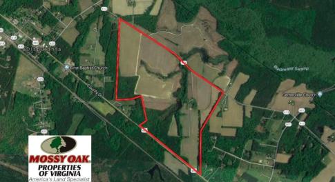 Photo of SOLD!  276 Acres of Farm and Hunting Land For Sale in Prince George County VA!